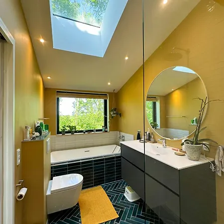 Elevated House With Tremendous View Near Horsens *