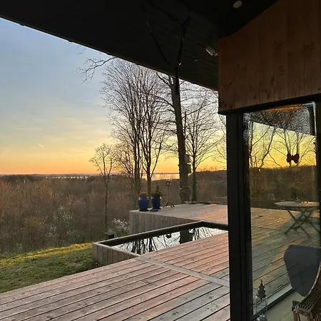 Elevated House With Tremendous View Near Horsens *