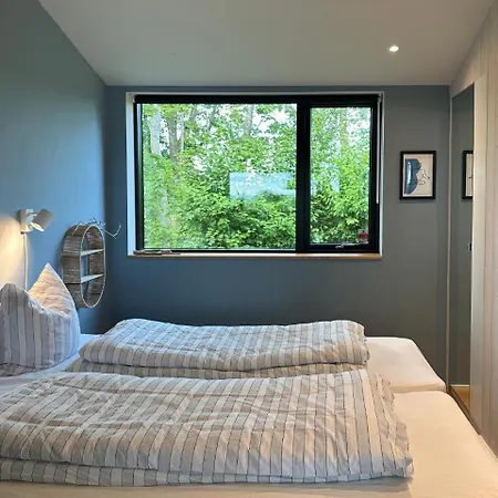 Semesterbostad Elevated House With Tremendous View Near Horsens Odder