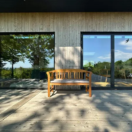Tatil Evi Hojtplaceret Hus Med Formidabel Udsigt Ved Horsens *