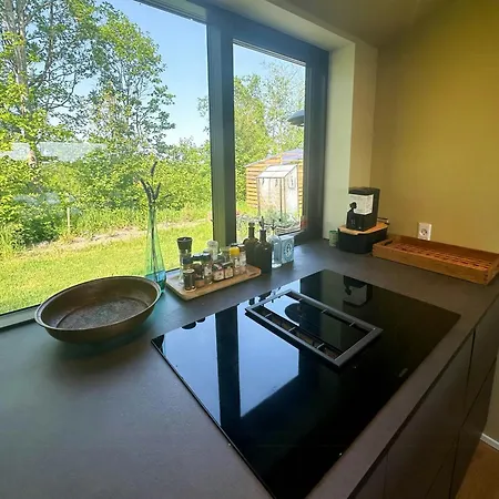Hojtplaceret Hus Med Formidabel Udsigt Ved Horsens Tatil Evi Odder