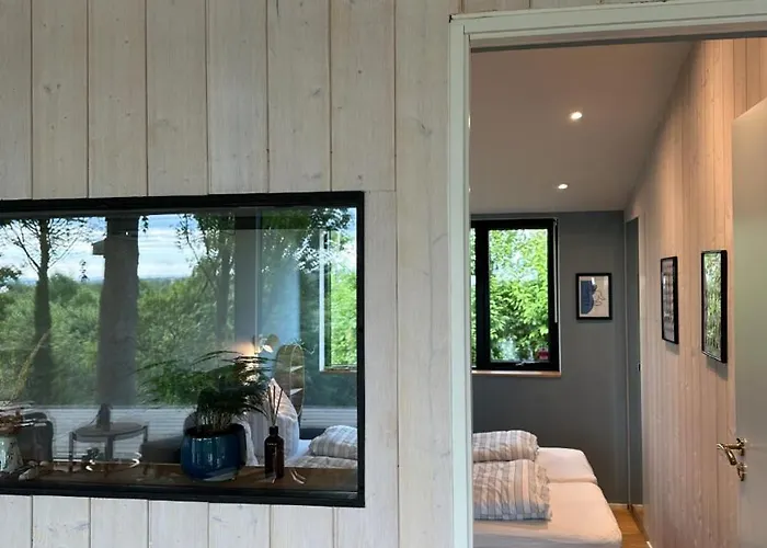 Hojtplaceret Hus Med Formidabel Udsigt Ved Horsens Σπίτι διακοπών Odder